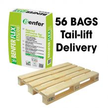 Benfer BenferFlex Rapido High Performance Rapid Set S1 Flexible Adhesive 20kg Grey (Full 56 Bag Pallet)